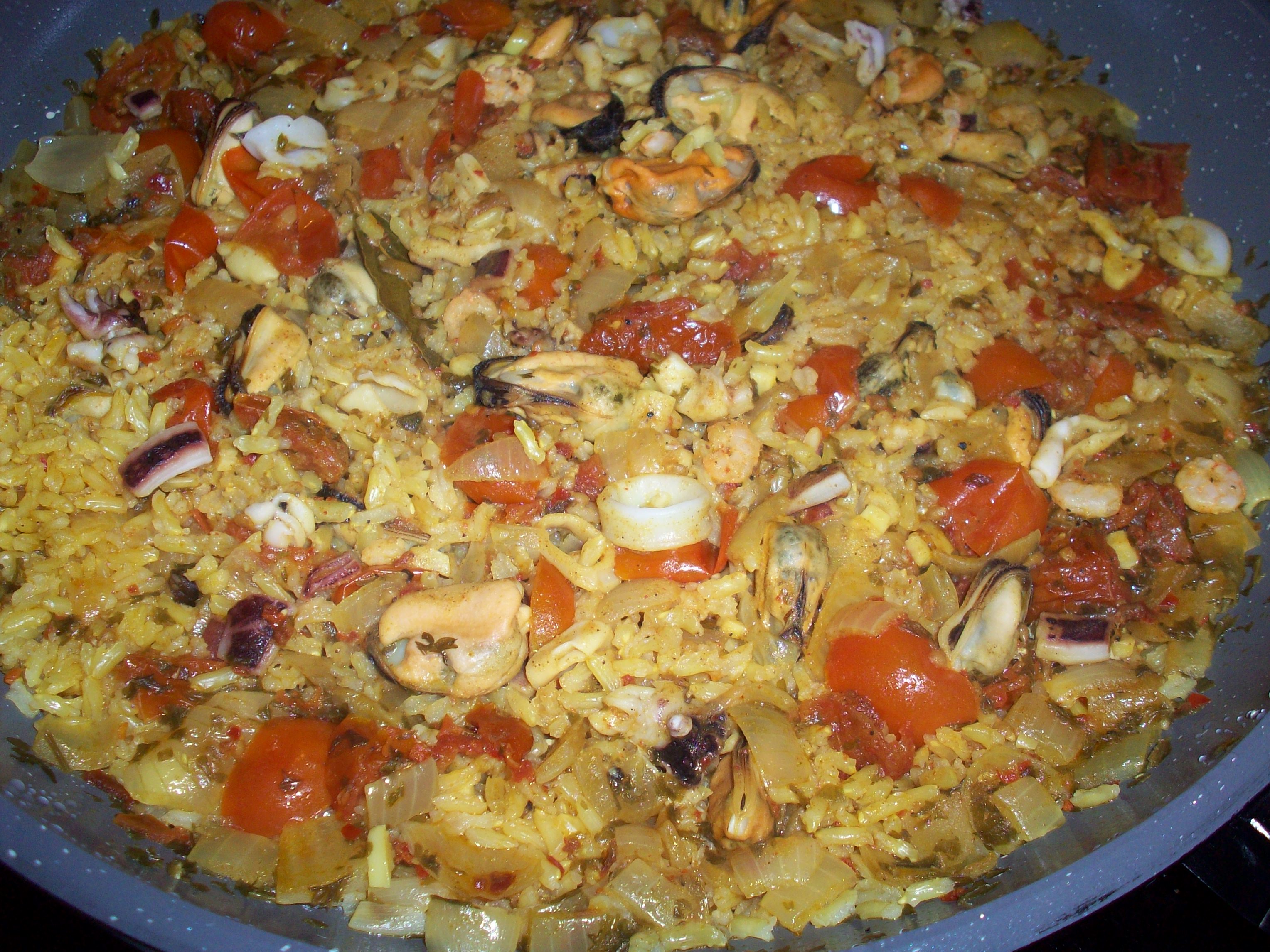 Spicy Paella