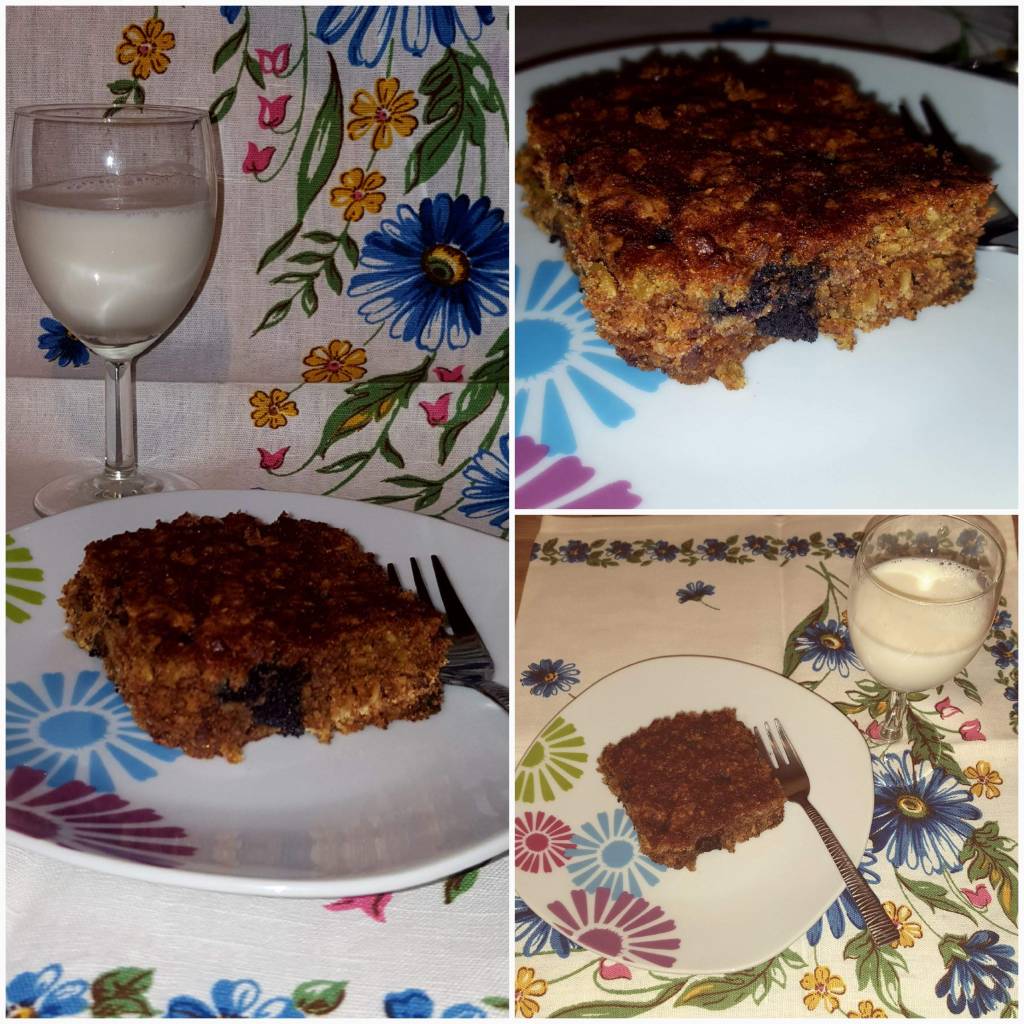 vegan banana blueberry bread