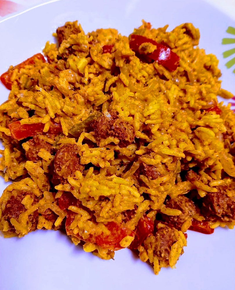 Quick & Easy Crispy Vegan&nbsp;Biryani