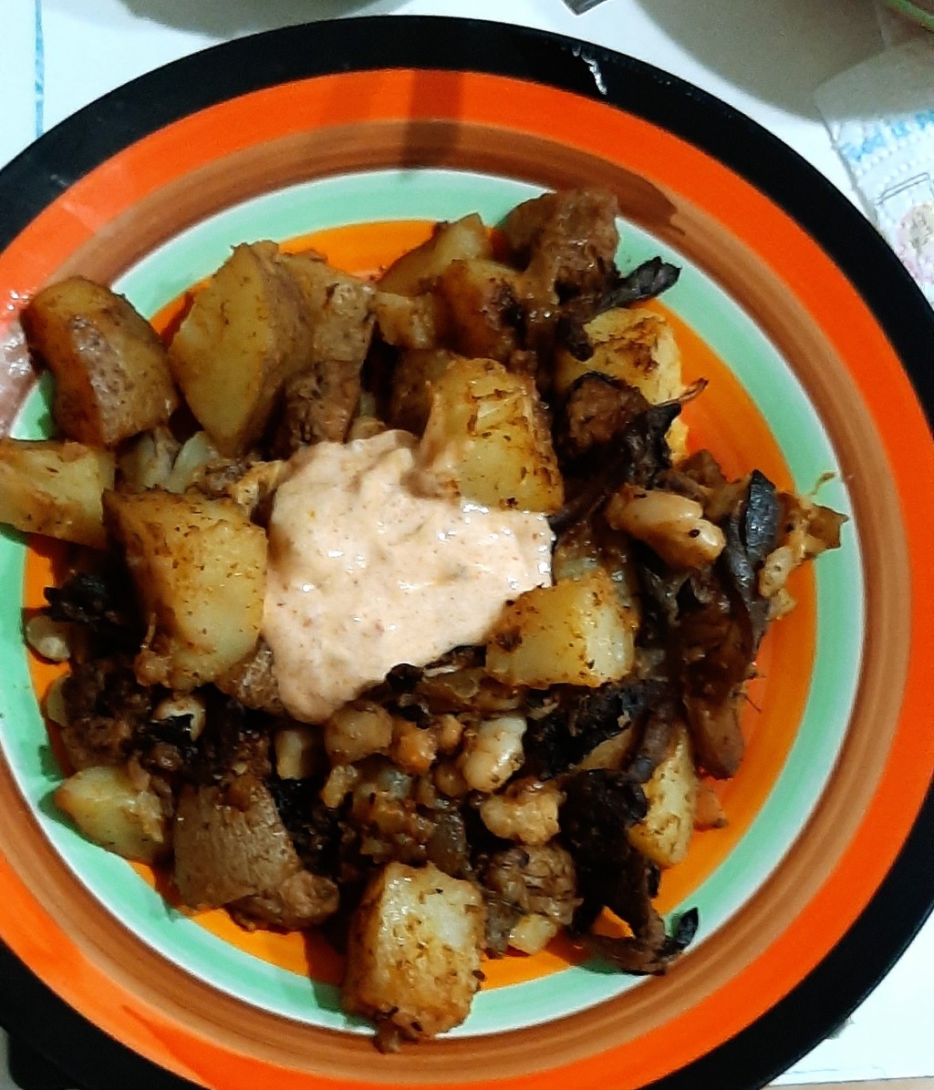 One Pot Vegan Meals ~ Cannellini Bean, Potato & Mushroom&nbsp;Casserole