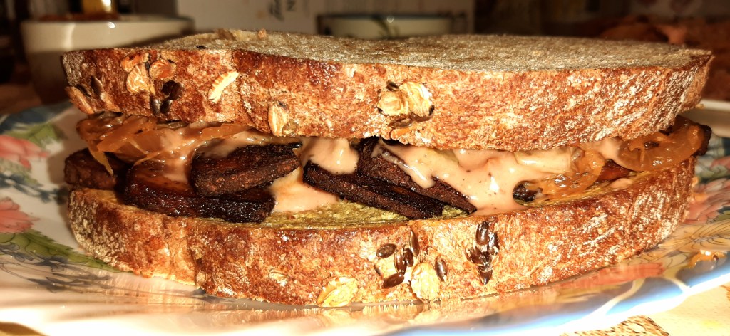 Another Vegan Sandwich Recipe ~ Smoky Reuben Sandwich…Take II