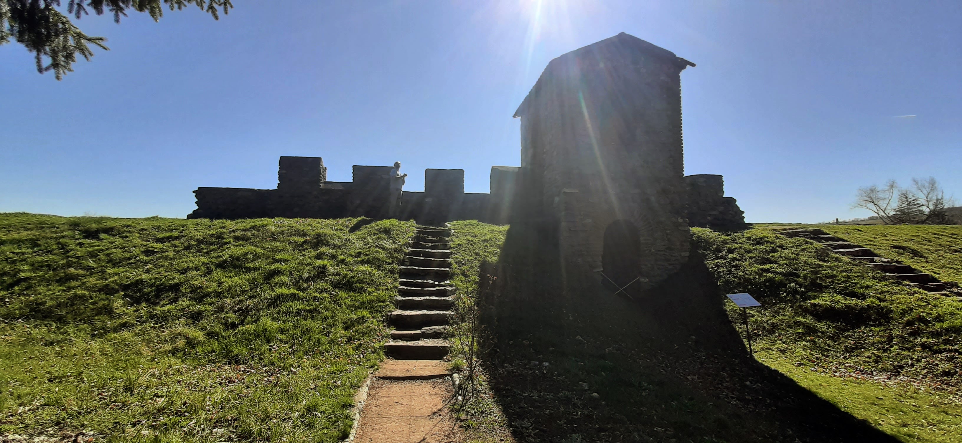 A Birthday of Roman History & Vegan Eats