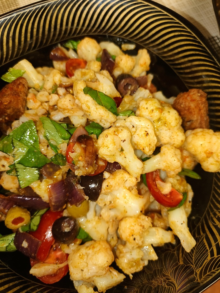 Mediterranean Inspired Cauliflower&nbsp;Salad