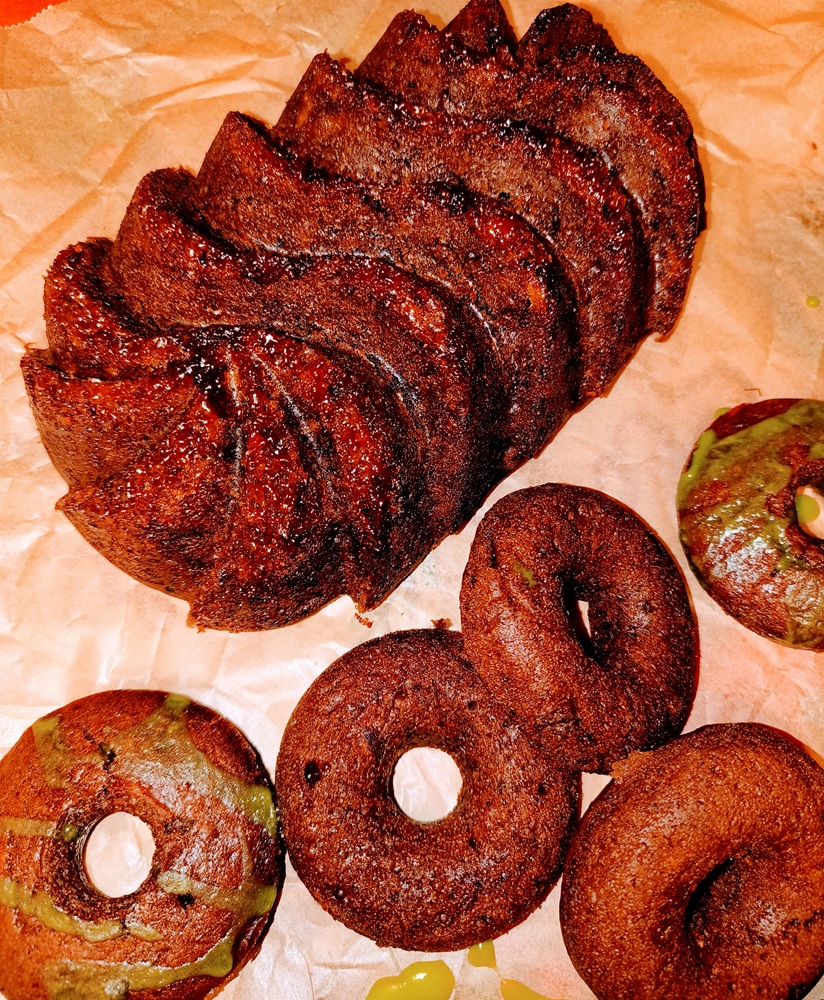 Gingerbread isn’t just for Men ~ Vegan Gingerbread Cake (& donuts)