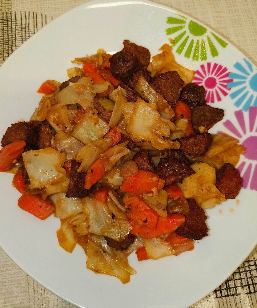 Get More Veggies On Your Plate ~ Asian Style Vegan Dinner