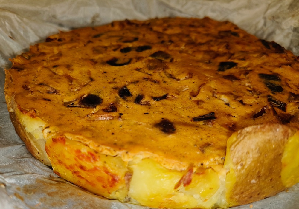 vegan potato pie quiche recipe