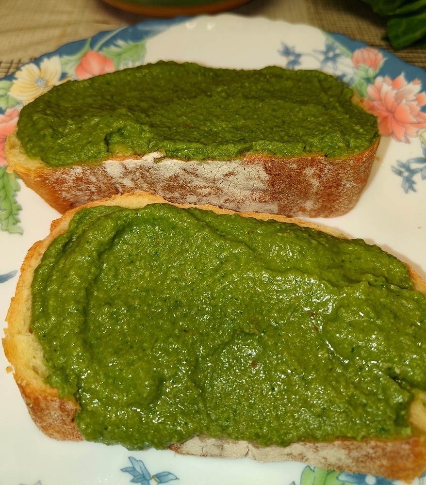 The Best Vegan Green Sauce Recipe! ~ Edamame & Basil Sauce